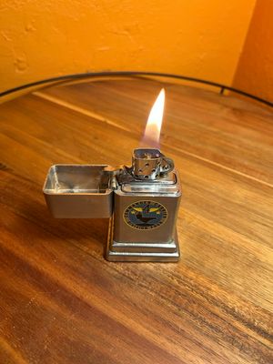 Commander Carrier Division 4 Presented By Rear Admiral Zippo Barcroft Table Lighter