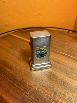 Commander Carrier Division 4 Presented By Rear Admiral Zippo Barcroft Table Lighter