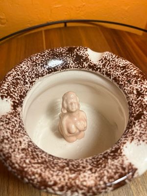 No Ifs Or Ands Only Butts Nude Woman Ashtray