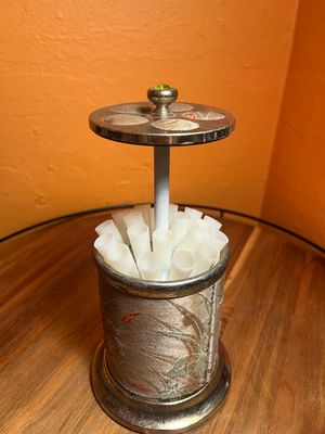 Upholstered Cigarette Dispenser