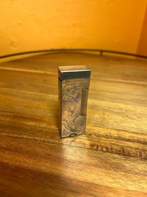 Dunhill Shanghai 900 Silver Side Strike Lighter