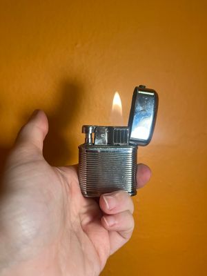 Evans North Attleboro MA Single Press Lighter