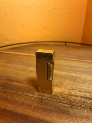 Dunhill Swiss Made Golden Side Strike Lighter
