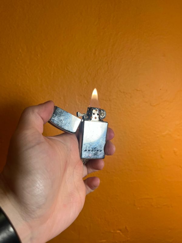 1976 Boeing Zippo Slim Lighter