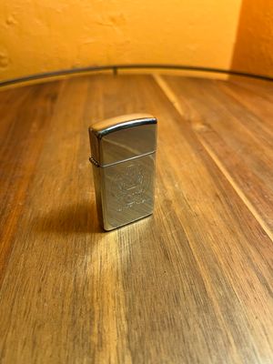 2002 United States Of America Seal Mirrored Zippo Slim Lighter