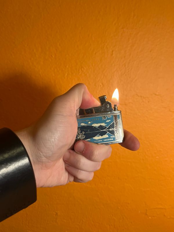 Wallowa Lake Joseph OR Souvenir Flat Lighter