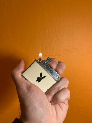 Official Playboy Bunny Logo Flat Lighter