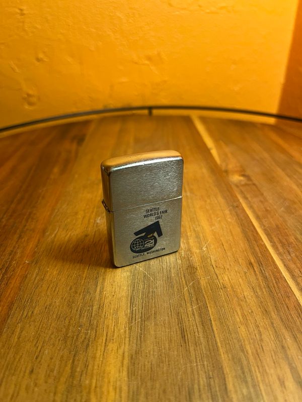 1961 1962 Worlds Fair Seattle WA Zippo Lighter
