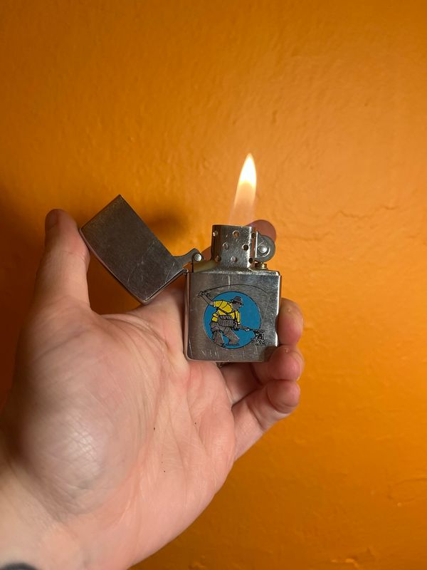 1985 Netting The Catch Zippo Lighter