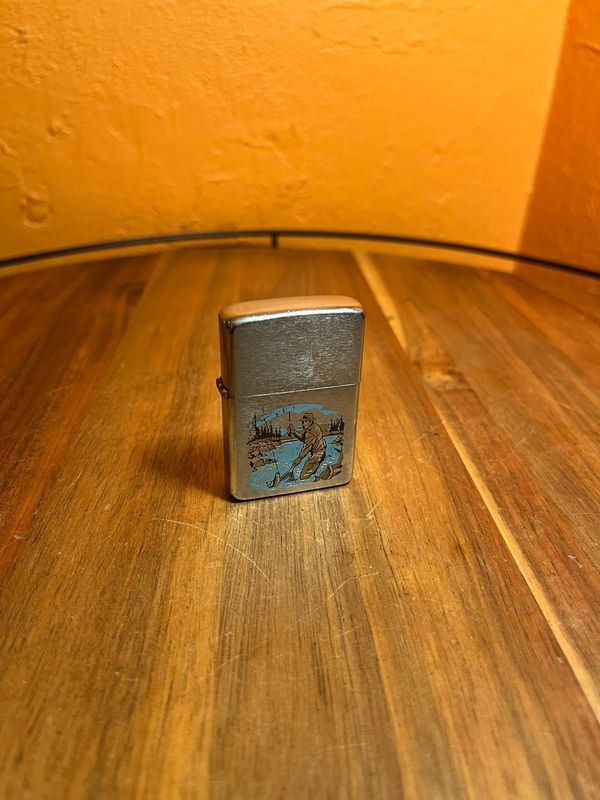 1981 Netting The Catch Zippo Lighter