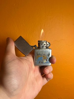 1980 Fishing In Full Color Zippo Lighter