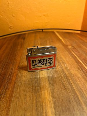 Klondike Days Edmonton Canada Flat Lighter