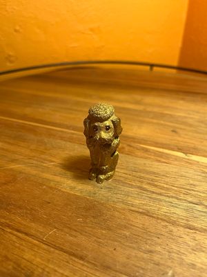 Florentine Gold Poodle Dog Lighter