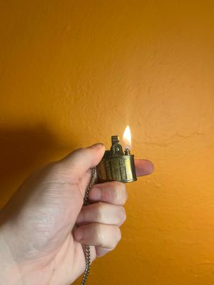 SMC Brass Keychain Lighter