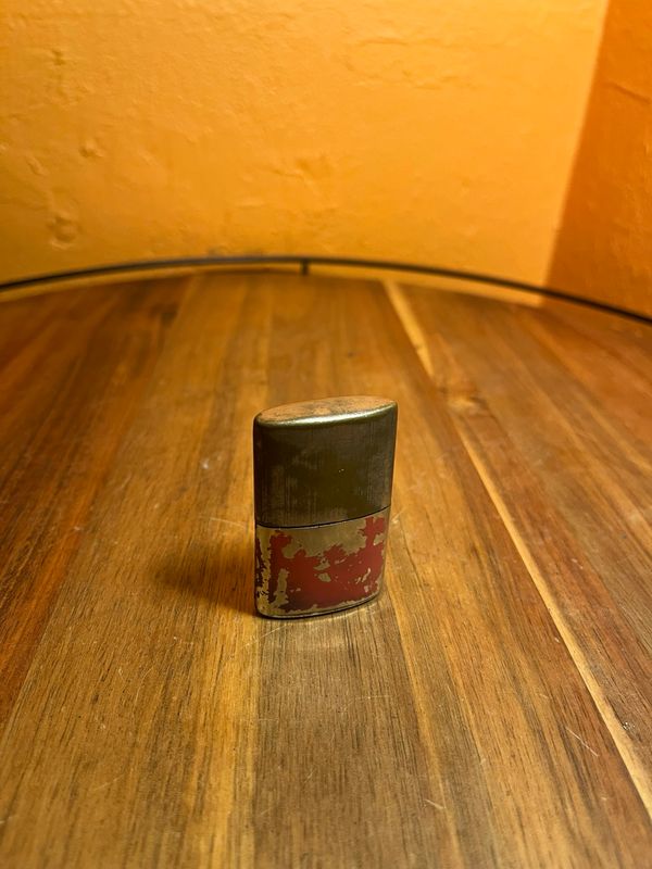 Worn Austrian Hurricane Lighter