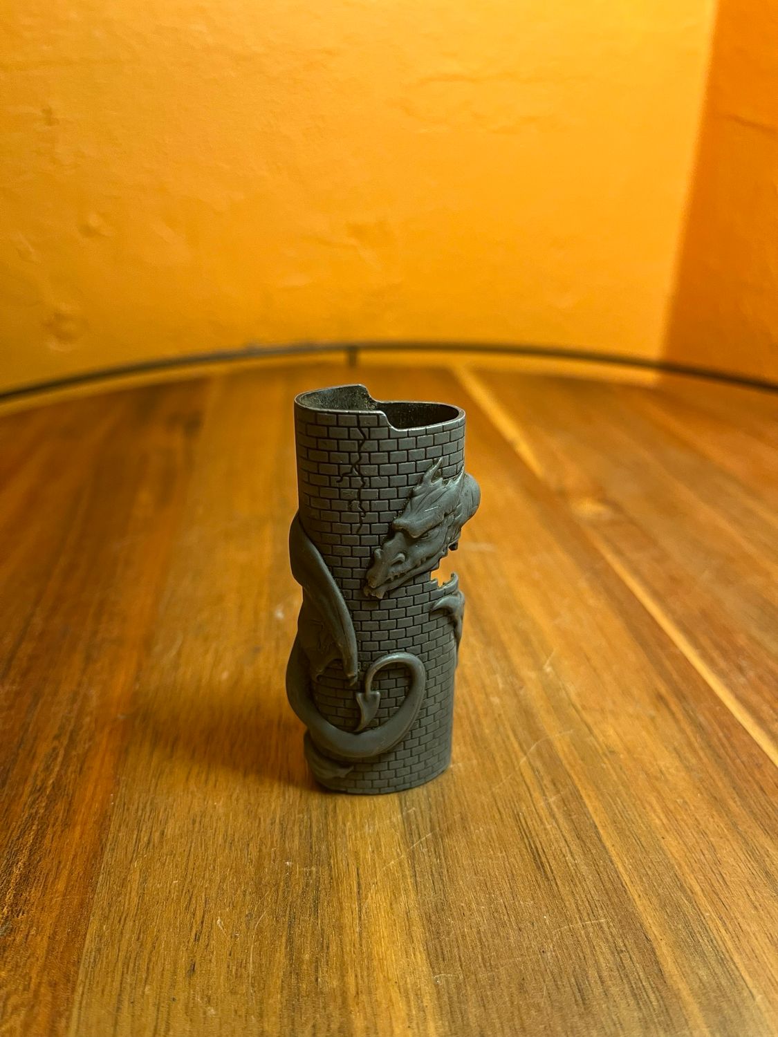 Dragon Castle BIC Lighter Holder Sleeve