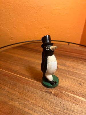 Early 20th Century Strolling Penguin Table Lighter