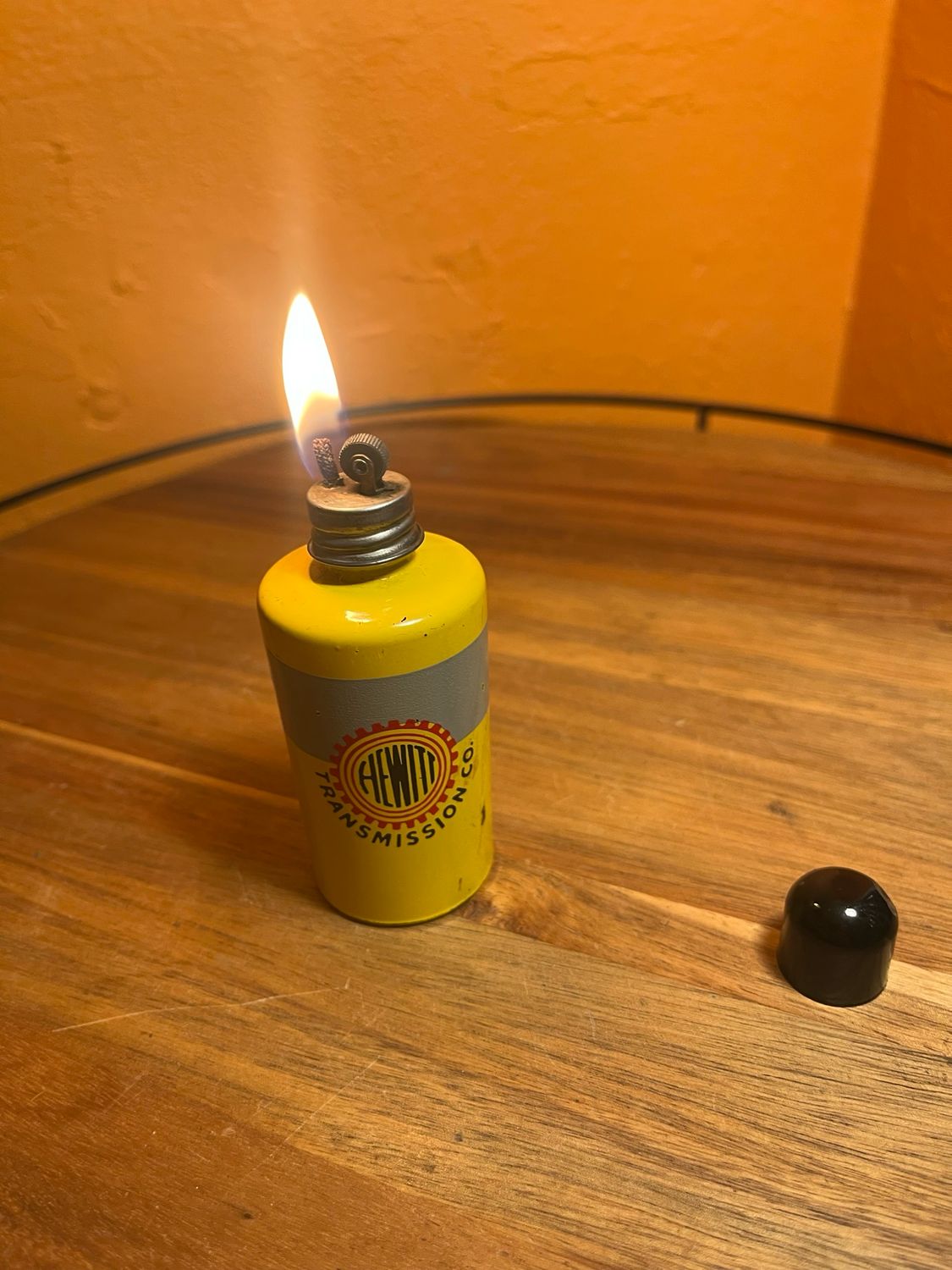 Hewitt Transmission Co Table Lighter