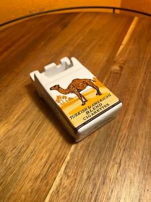 Camel Open Carton Ashtray