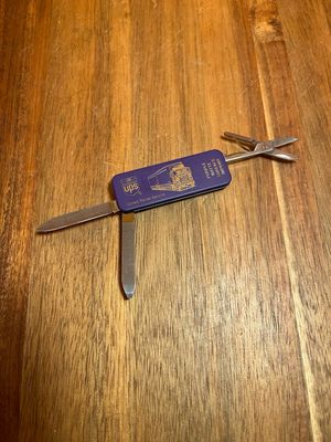 Salesman Sample UPS Purple Zippo Multitool Knife
