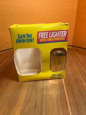 Camel Capsule Flip Top Lighter In Box