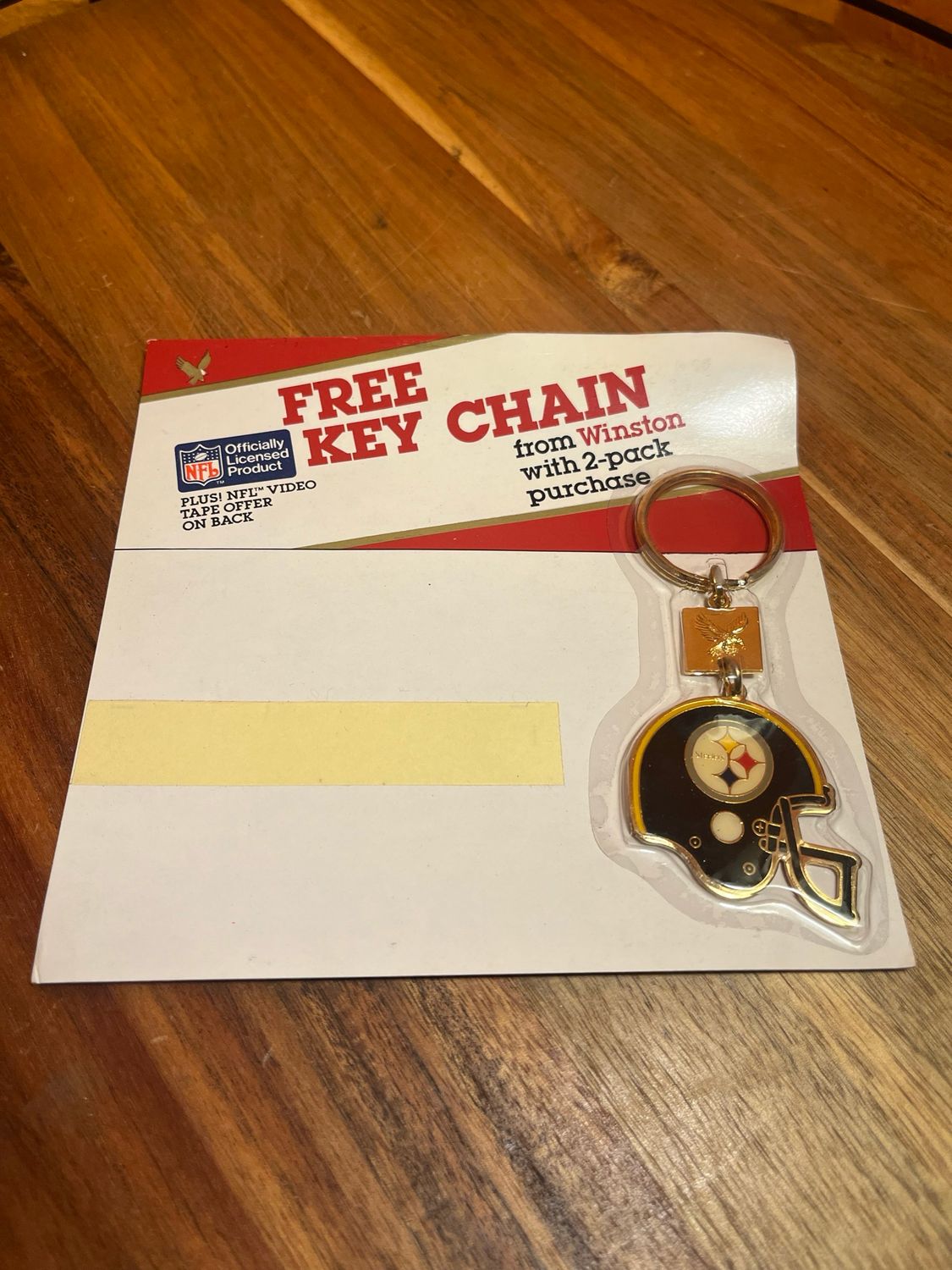 1988 Winston Pittsburgh Steelers Keychain