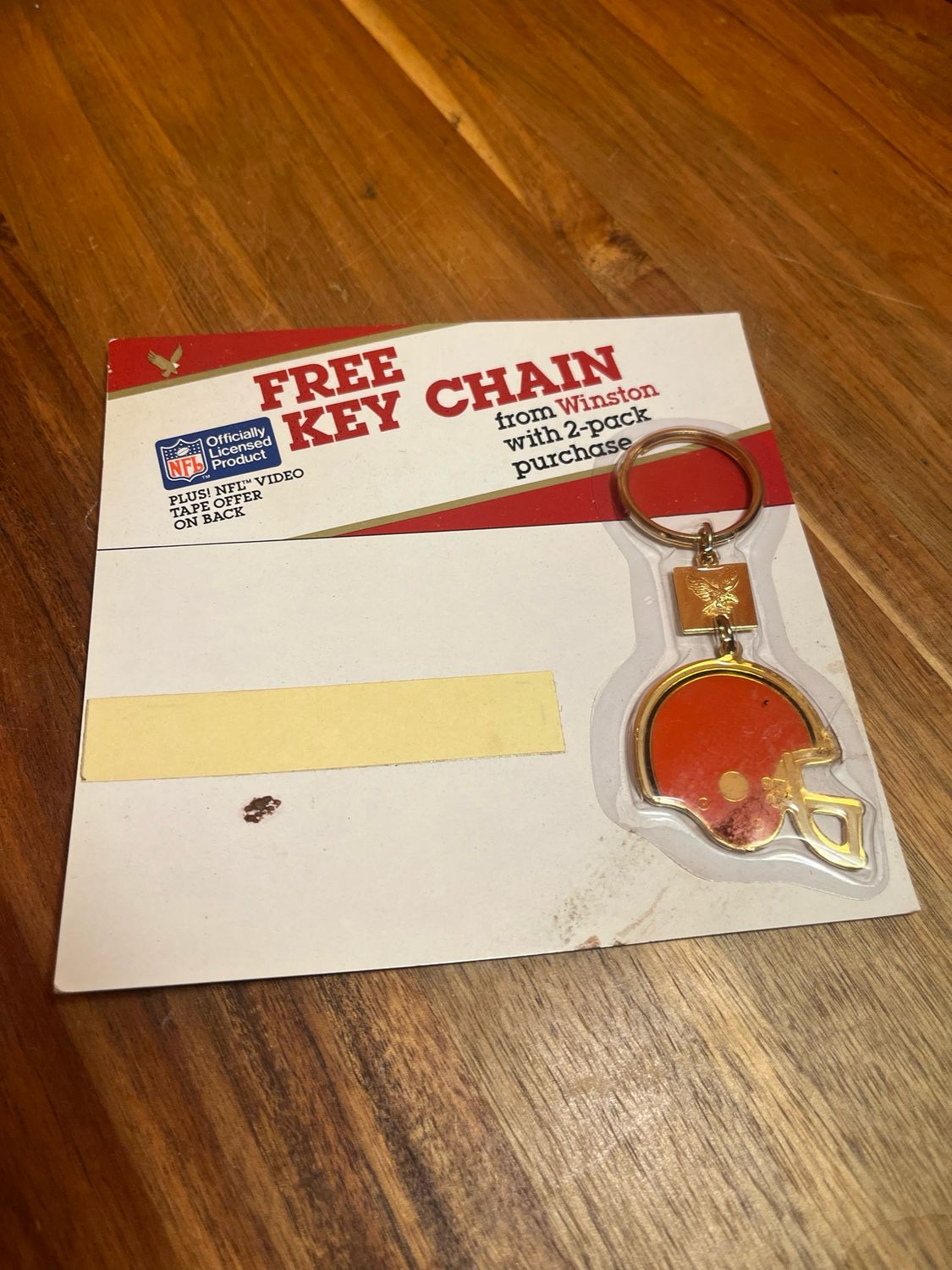 1988 Browns Winston Keychain