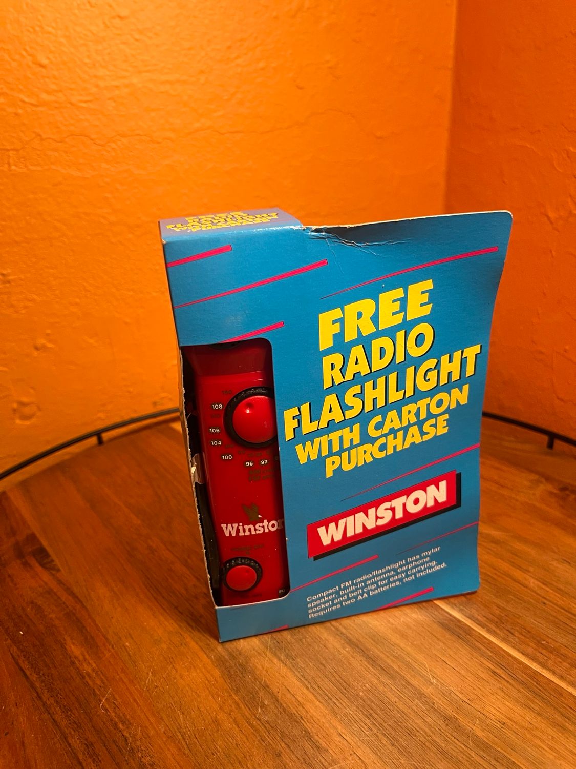 1990s Winston Radio Flashlight
