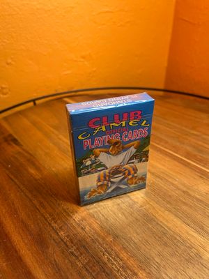 1990s Camel Club Playing Cards
