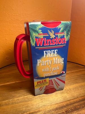 1990s Winston Party Mug