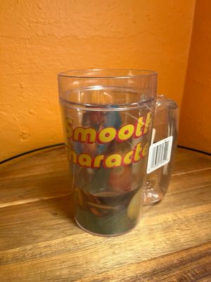 1990s Smokin Joe Smooth Character Billiards Beer Mug