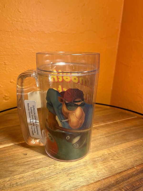1990s Smokin Joe Smooth Character Billiards Beer Mug