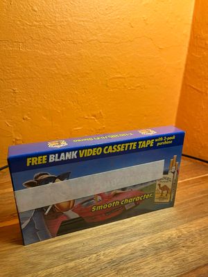1990s Camel Blank Video Cassette Tape