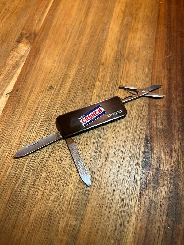 Salesman Sample Crunch Bar Zippo Multitool Knife