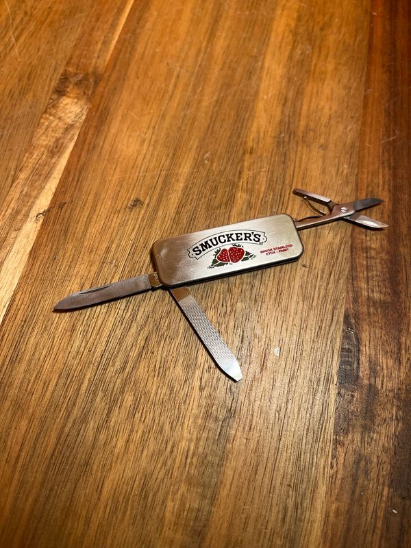 Salesman Sample Smuckers Zippo Multitool Knife