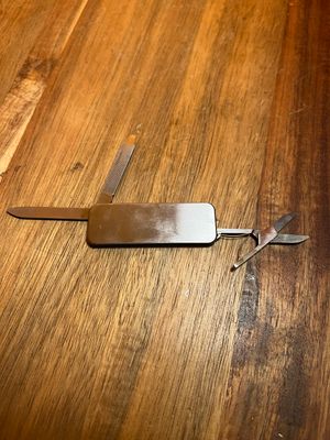 Salesman Sample Smuckers Zippo Multitool Knife