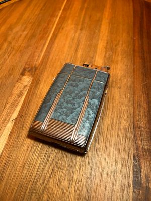Evans Blue Hammerstruck Cigarette Case Lighter