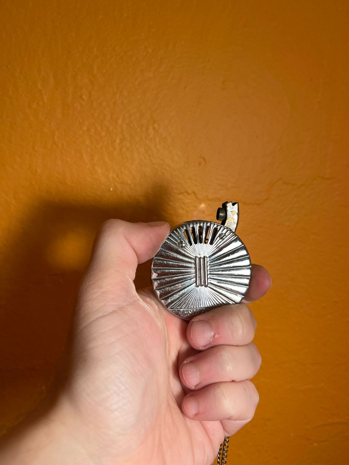 Sunflower Made In Occupied Japan Necklace Lighter