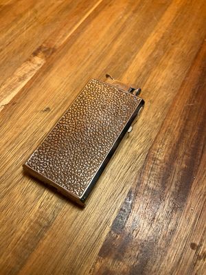 Evans Mirror Compact Cigarette Case Lighter