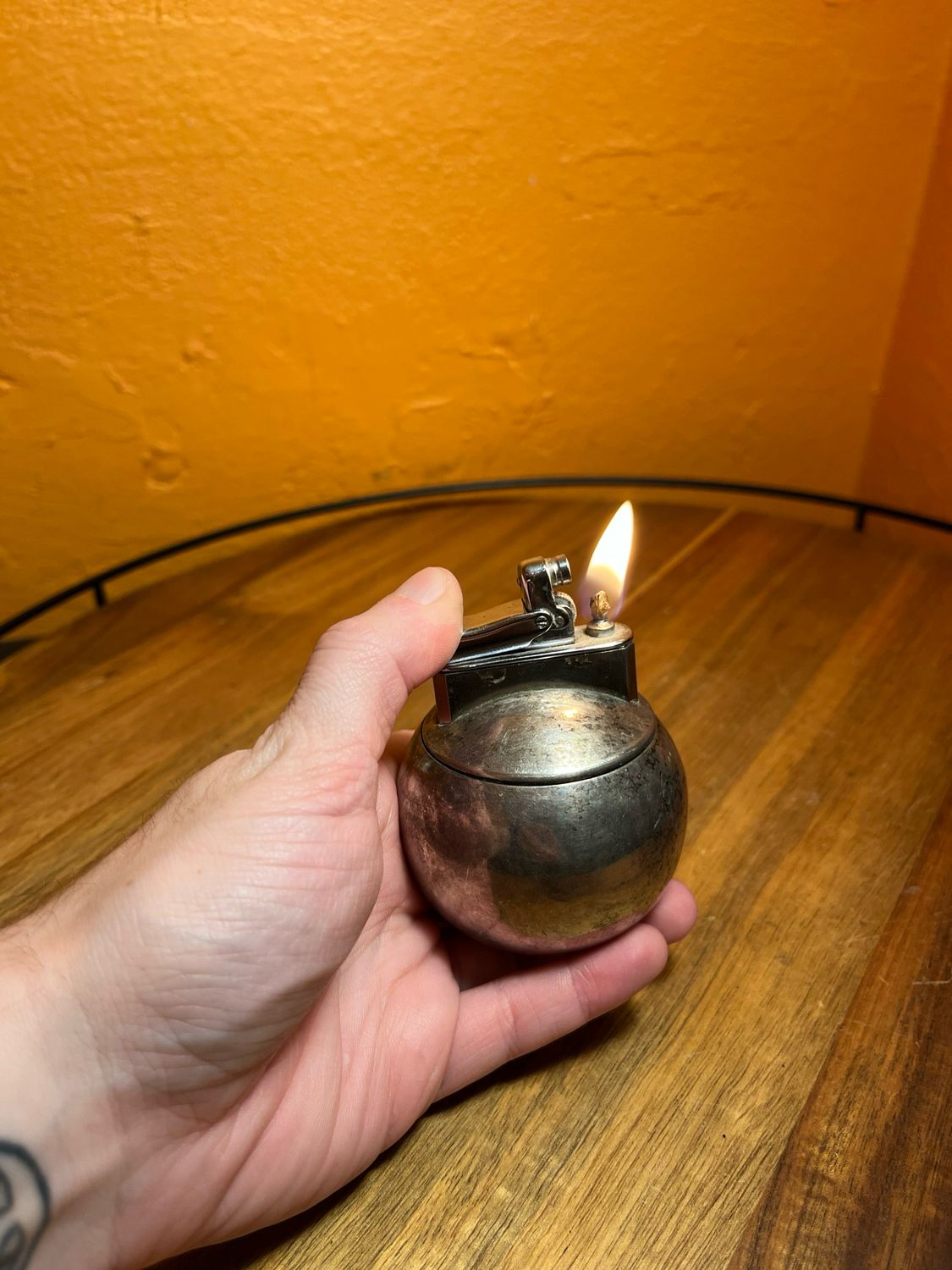 Colibri By Kreisler Sterling Finicky Table Lighter