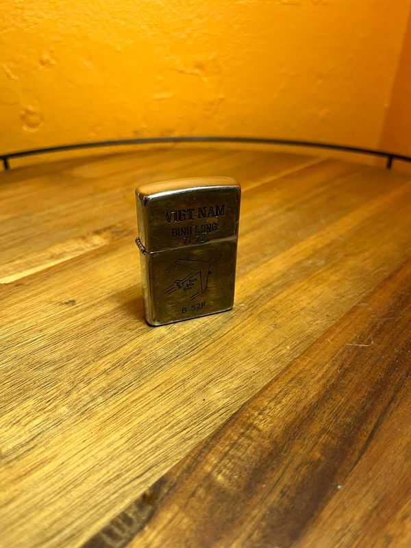 1971-72 Binh Long Vietnam B-52 Knockoff Zippo Lighter