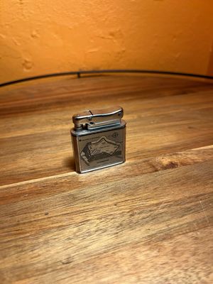 Colibri Monopol Silverstone England Souvenir Lighter