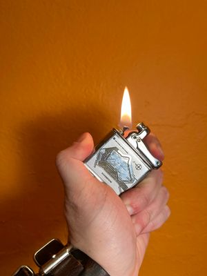 Colibri Monopol Silverstone England Souvenir Lighter