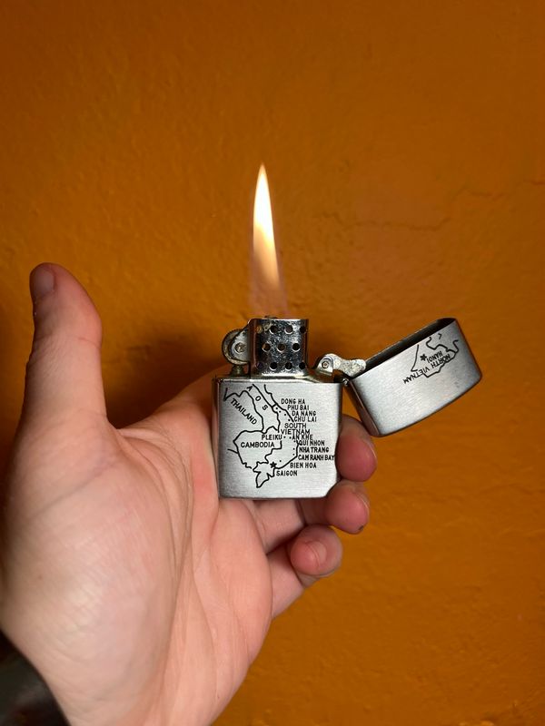 Vietnam 2nd Battalion 26th Marines Flip Top Lighter