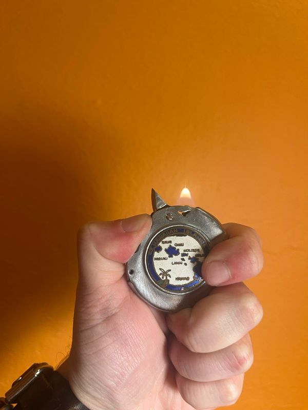 Hawaiian Souvenir Prince Rotary Lighter