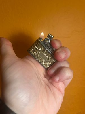 Firefly Golden Filigree Keychain Lighter