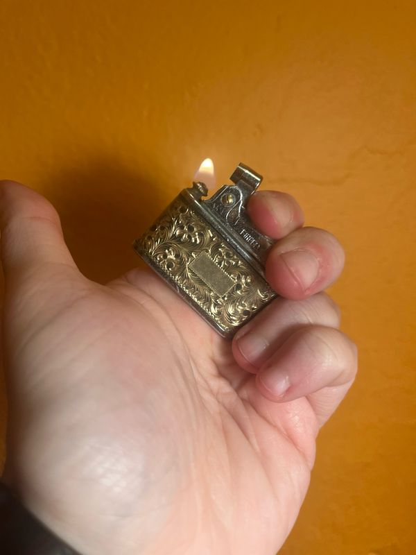 Firefly Golden Filigree Keychain Lighter