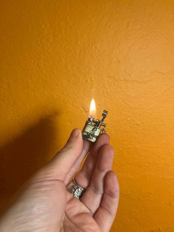 Empress Pinup Mini Lift Arm Keychain Lighter