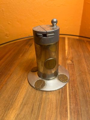 Ottoman Coins &amp; Aluminium Table Lighter