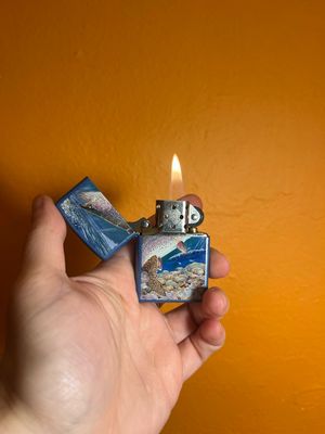 2008 Guy Harvey Rainbow Trout Blue Zippo Lighter